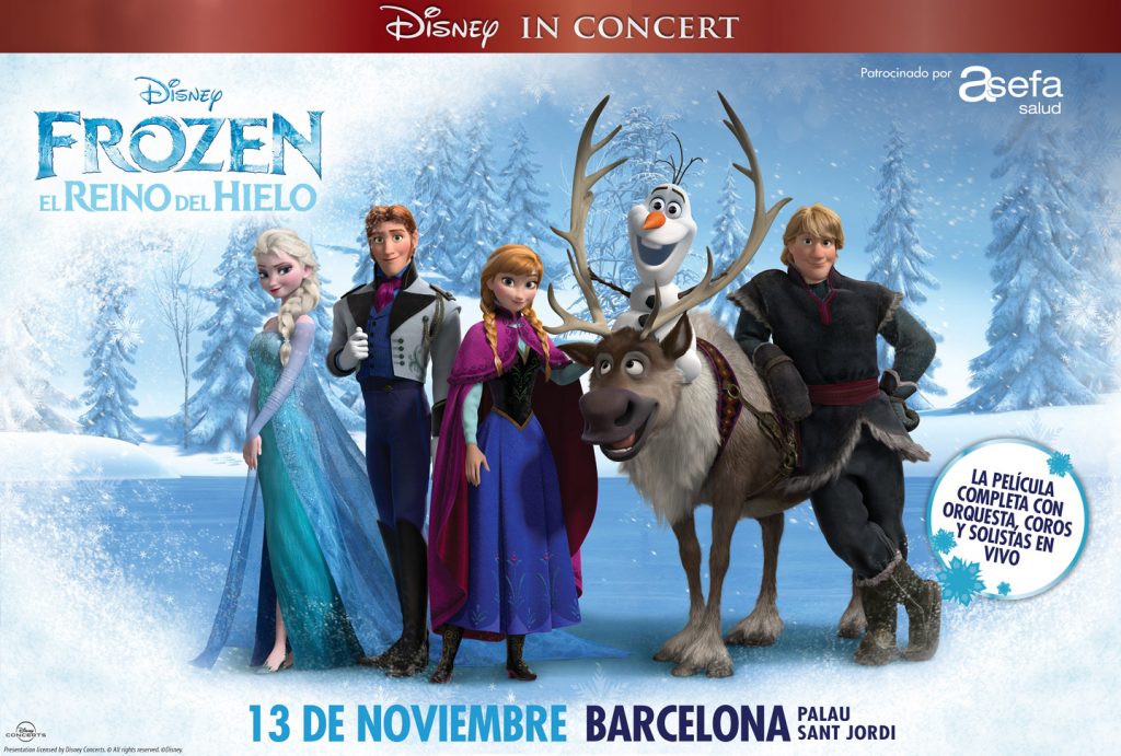 In love with Karen en el concierto de Frozen